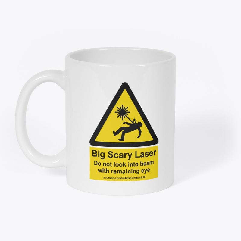 Big Scary laser mug